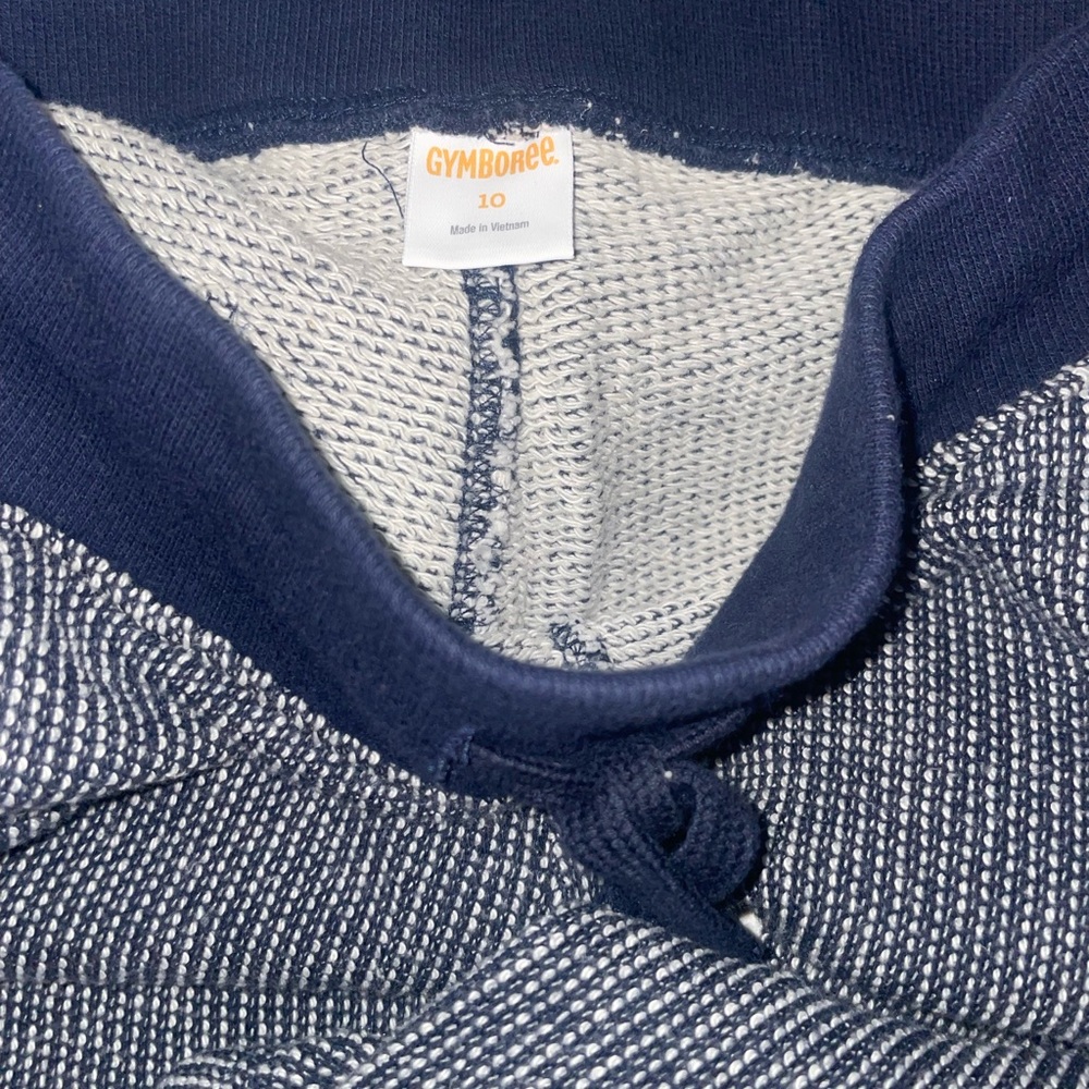 Gymboree Boy’s Navy and White Knit pants 10y
